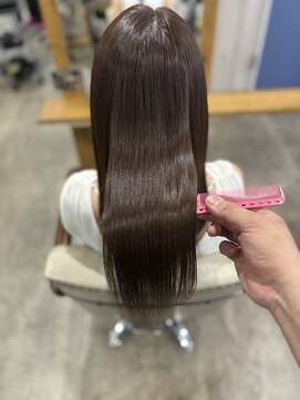 ステア ケース(stair case) 髪質改善カラー!