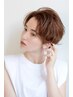 リピート率No,1 カット+脱白髪染めカラ-+Aujuaトリ-トメント ￥17600