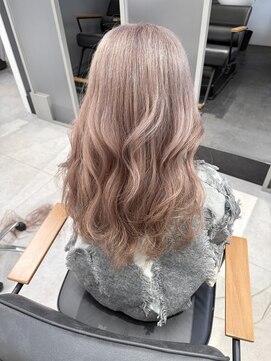 リノバイアクネ(lino by ACNE) ヌーディピンクカール