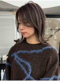 ハイライトバレイヤージュダブルカラーケアブリーチ30代40代