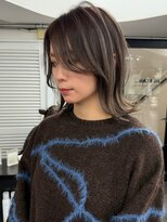 ジルブラン 土浦(JIL BLAN)&nbsp;ハイライトバレイヤージュダブルカラーケアブリーチ30代40代