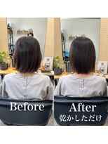 ウム(UMU)&nbsp;髪質改善/縮毛矯正/ストレート/髪質改善トリートメント/ボブ