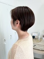 ロッカ(ROCCA) 丸みシルエットの大人ショートハイライトカラー