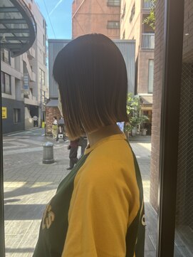 サロウィン 熊本上通り店(SALOWIN) ぱつっとボブ