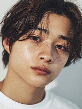 アンサ 小倉店(ANSA) 王道センターパート｜ナチュラル束感仕上げ