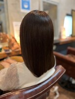 スローネ(THRONE) 縮毛矯正で艶髪/20代30代40代/新宿/髪質改善