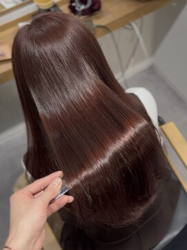 ファーストステップ 表参道(FIRST STEP) ブリーチなし韓国風髪質改善ツヤヘア/ULTOWAトリートメント/艶髪