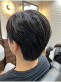 MEN’S/リバースセンターパート/ニュアンスパーマ/印西