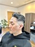 ★Men's cut+眉カット+シャンプー+エステシェービング+パック 5,300円