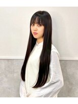 ロッカヘアエジェ(ROCCA hair eje.)&nbsp;黒髪シルキー超ストレート