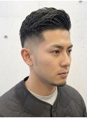 ツーブロック×スキンフェード◎外国人風バーバースタイル
