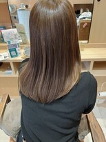 リールヘアー 久留米店(rire hair) 大人オリーブベージュ/髪質改善/艶髪/20代30代40代50代