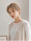 ハイトーンショート/外国人風/透明感