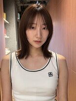 ロッカ 銀座中央通り店(LOCCA)&nbsp;骨格ナチュラルタイプひ似合う外はねミディアム