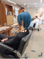 キートス(Kiitos)&nbsp;ターコイズブルー×ボブ