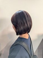 ヘアメイクボッカ(hair make Bokka)&nbsp;ショートボブ×ラベンダーブラウン