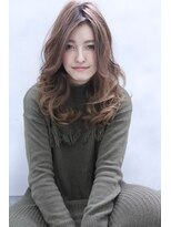 ブラン 天王寺(Blanc)&nbsp;【Blanc】グラデーションカラー×ラフカールセミロング