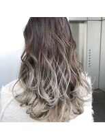 アライブ ハラジュク(ALIVE harajuku)&nbsp;【ALIVE原宿】バレイヤージュセミウェットグラデーションカラー