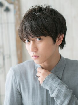 モッズヘア メン 南越谷南口店(mod's hair men) ラフ感で遊ぶ！サイドパート無造作ショートA