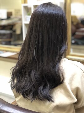 ファシオ ヘア デザイン(faccio hair design) 濃いめのグレージュ