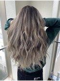 大人ブリーチカラー☆ミルクティーグレージュ☆