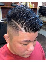 ヘアーワークスルード(Hair works RUDO)&nbsp;束ツヤフェードスタイル