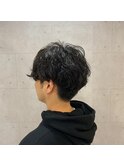大人グランジパーマ