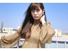 カット+オーガニックフルカラー+ダメージレスケアストレート￥15100