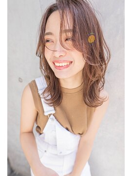 サングース(Sungoose) 韓国風ミディ＃マロンベージュAラインボブ