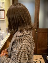 ラレイ(Lalei)&nbsp;＊切りっぱなしロブ×ベージュカラー 辻幸奈