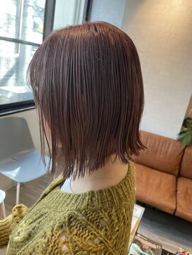 コワファーストナガサキシャンプーボーイ(COIFF1RST NAGASAKI SHAMPOO BOY) 大人ショートボブ×ナチュラルボブ×ミニボブ  20代30代40代