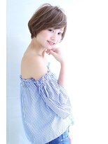 オーロ 西大寺店(ORO)&nbsp;透明感のあるヌーディーショート