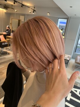 ヘアサロン ビータ(Hair salon BITA) ◎ボブ×ホワイトピンク