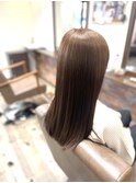 全体カラー+髪質改善トリートメント