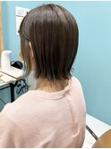 切りっぱなしボブ