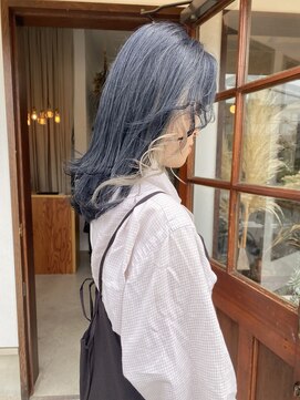イング(ing) navy × inner  color