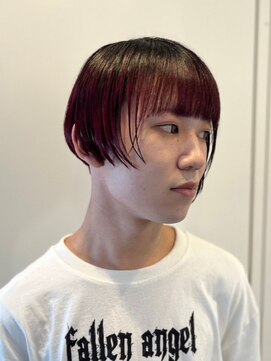 ヘアークリアー せんげん台 個性派インナーカラー グラデーションカラー タッセルカット韓国