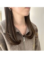 セダクション 道後樋又店(Seduction) 松山市/20代/30代/40代/グレーインナーカラー