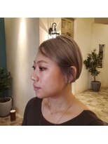 オネスト 八柱店(onest)&nbsp;黒髪/グレーベージュ/レイヤーロング/前髪パーマ