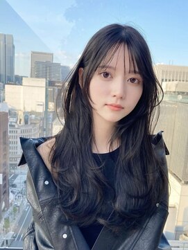 コア 銀座(COA) ハッシュカット/フルバング/似合わせカット/レッドブラウン/銀座