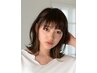 【新規】平日限定！カット+前髪縮毛矯正+プレケア￥6900