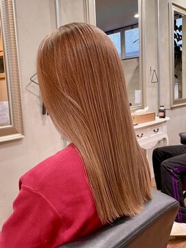 ロナバイソル(lona by SoL) 美髪ストレートカット/ライトブラウン