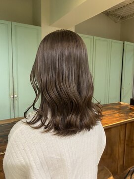 ラべリー 池袋(LOVELEY) オリーブブラウン　ヘアカラー【池袋】