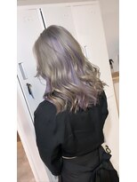 ラフ 難波店(LAFF)&nbsp;#黒髪#ボブルフ#ネビージュ#小顔#ワンレン