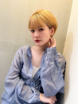 ロンドエニカ 大宮(Lond enika) 切りっぱなしボブエアリーロングピンクブラウン美髪のススメ