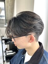 ラヴィズムバイフィフス(LUVISM by fifth)&nbsp;ニュアンスパーマフェザーパーマ毛流れパーマ新潟メンズパーマ