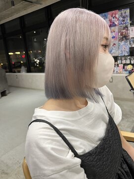 サロウィン 新潟万代店(SALOWIN) ★美髪ホワイトグレージュホワイトブロンドグレージュ