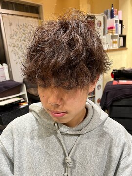 サムブリッジ(SOMEBRIDGE) ★メンズソフトツイストスパイラルパーマ【SOMEBRIDGE亀有】