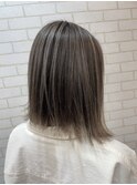 【ハイライトで作るホワイトミルクティー】TELA HAIR妙典店