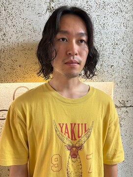 リンネ(Lin'ne) グランジ風＊メンズボブパーマ